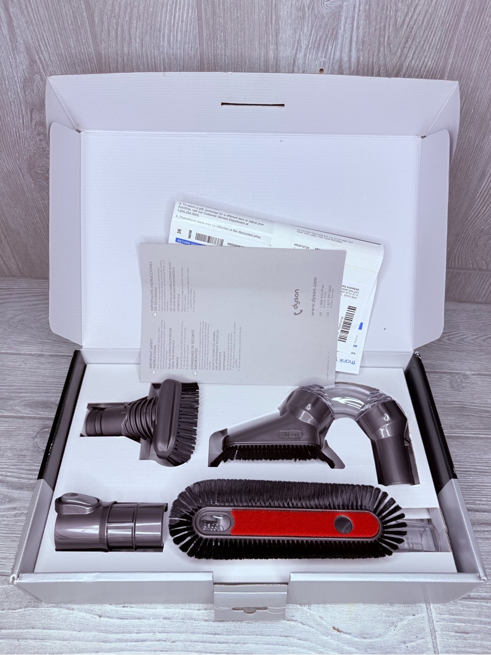 Dyson Home Cleaning Kit Complete soft brush stuff brush angle brush kit vacuum